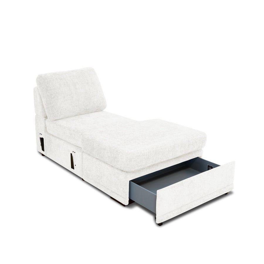 Reversible Chaise Storage