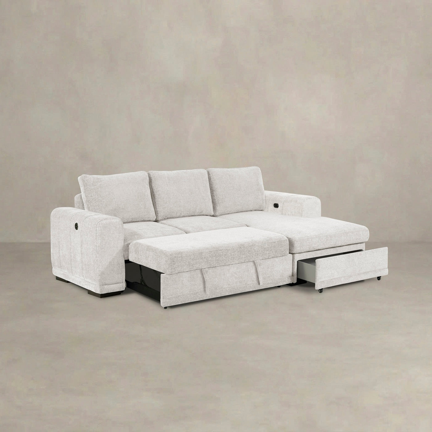 Armless Loveseat Sleeper