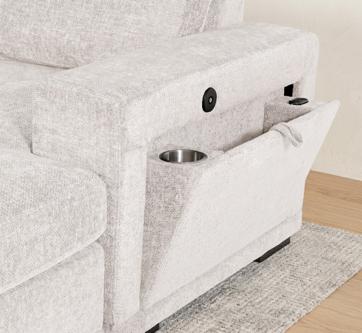 Chancellor armrest detail