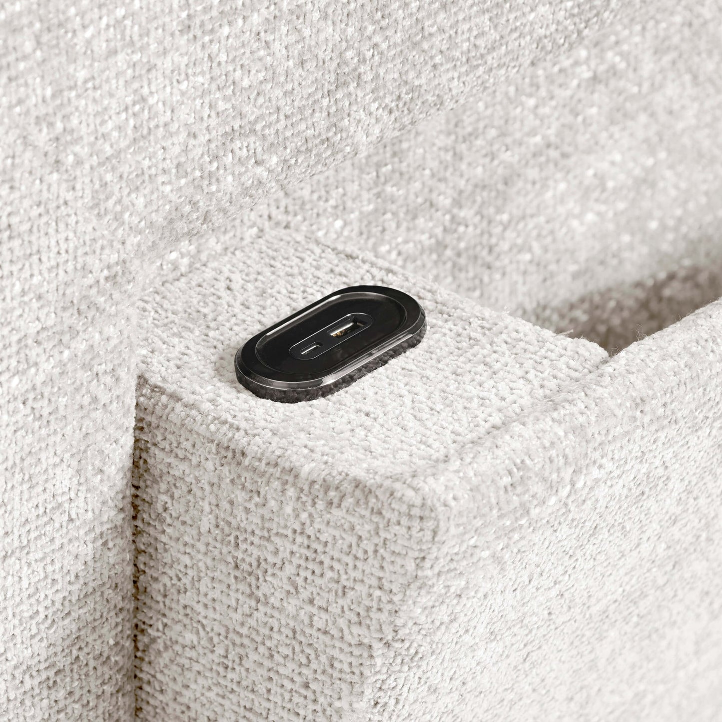 Cuddle USB charger port