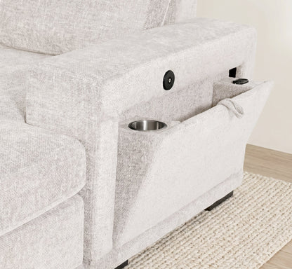 Cuddle armrest detail
