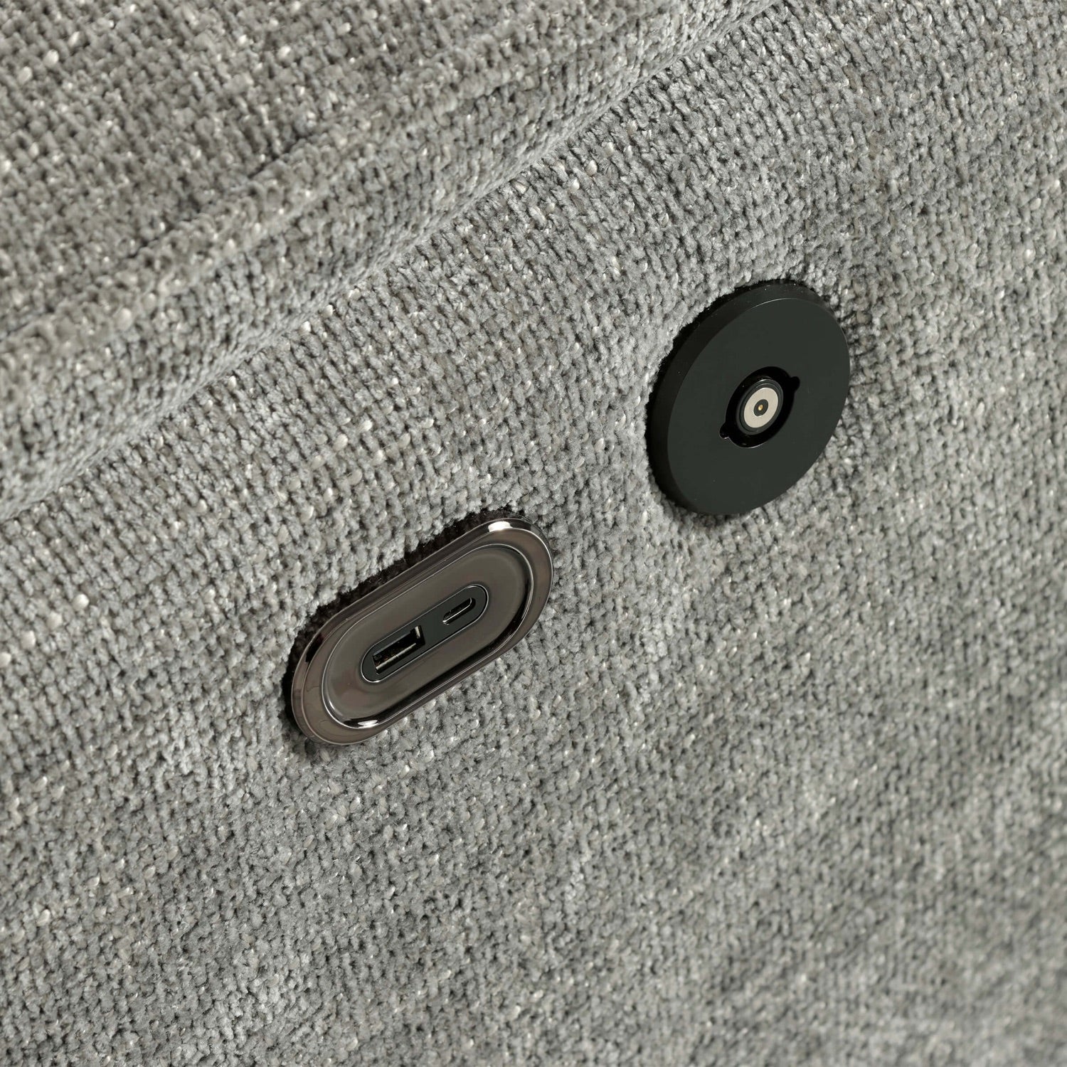 Pebble USB charger port
