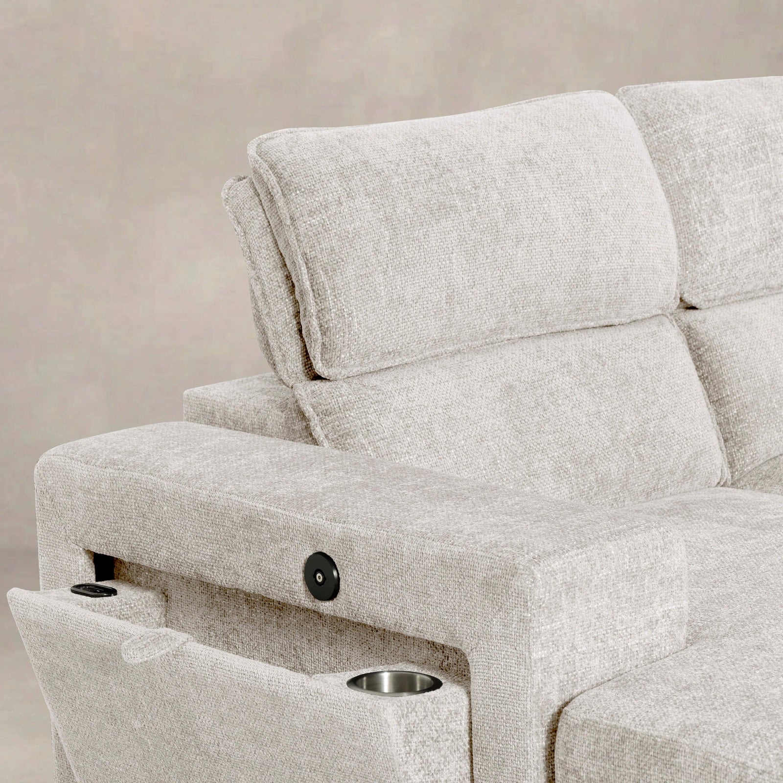 Reed armrest detail