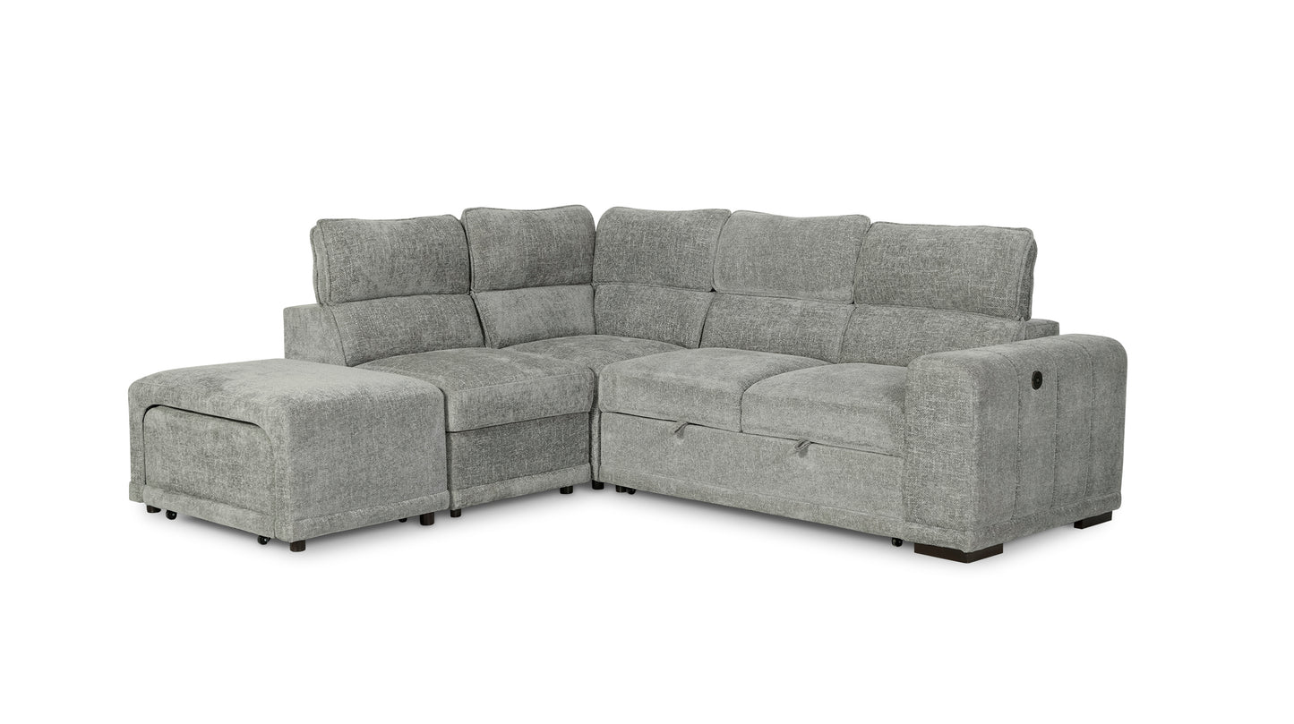 Ridge — Essential 3 Seater Sleep Sectional & Ottoman