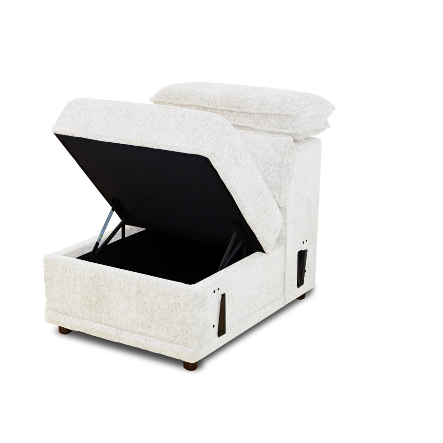 Armless Chair Storage