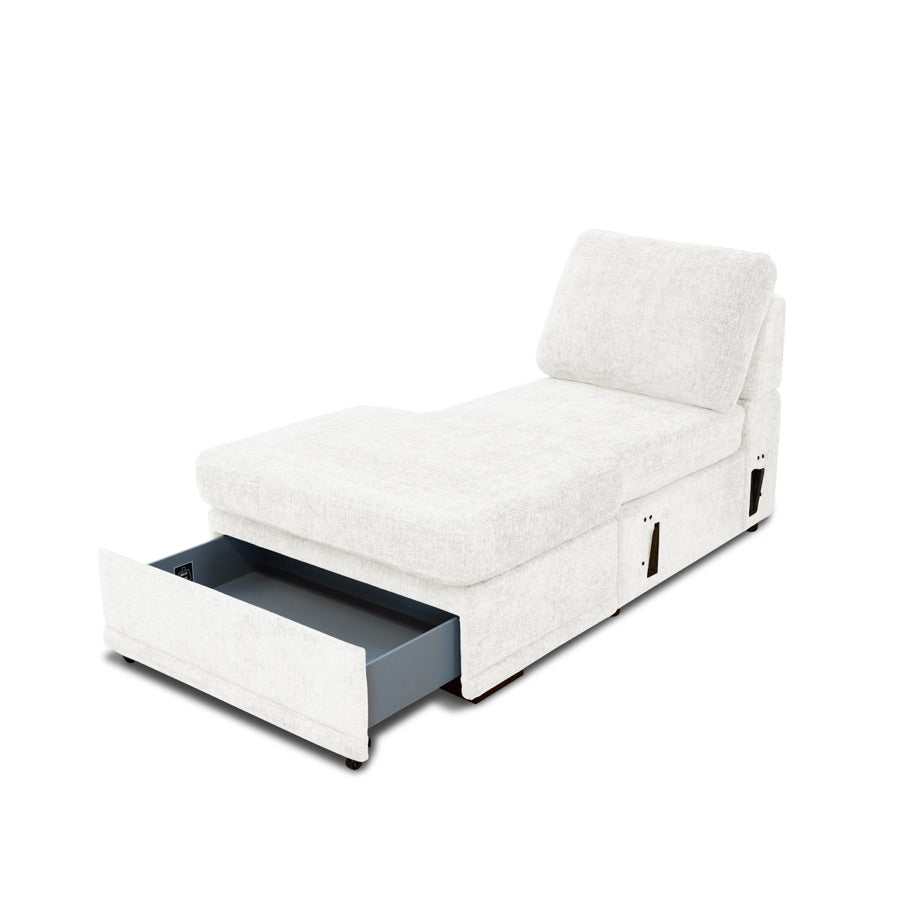 Reversible Chaise Storage