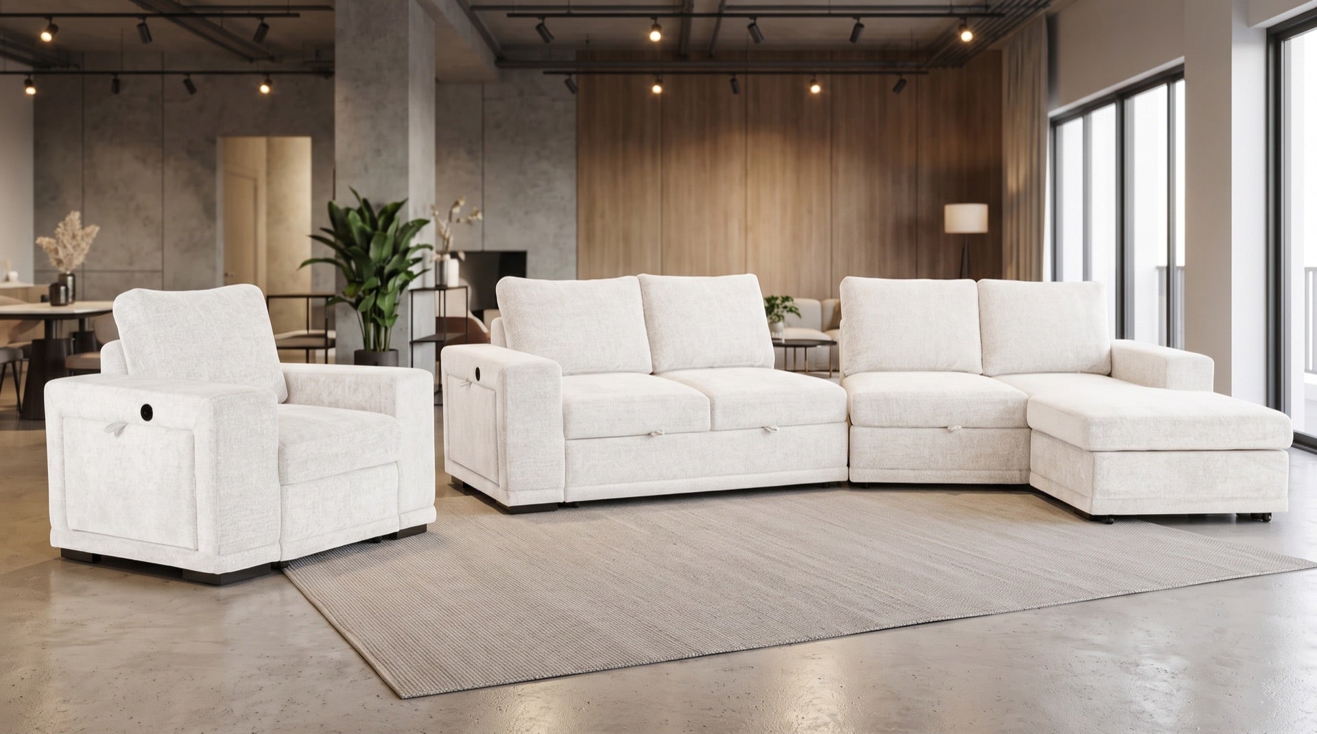 Carissima sofa in a home setting