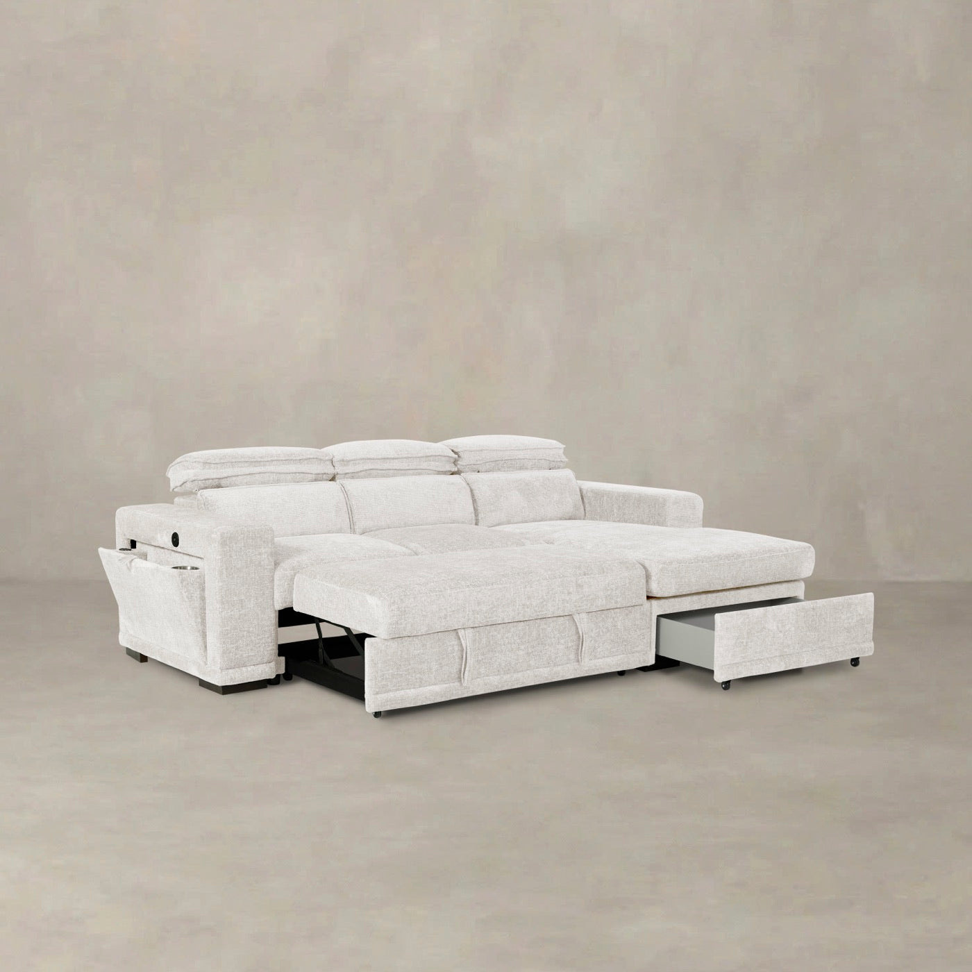 Armless Loveseat Sleeper
